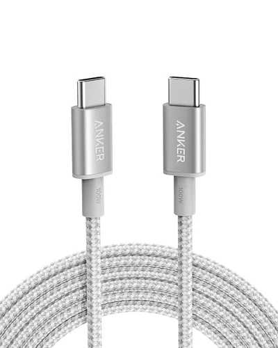 Vista 11 de Anker Cable USB C a USB C, cable de carga tipo C de carga rápida (3.3 pies + 6 pies + 10 pies, 100 W), para iPhone serie 17, MacBook y más (negro)