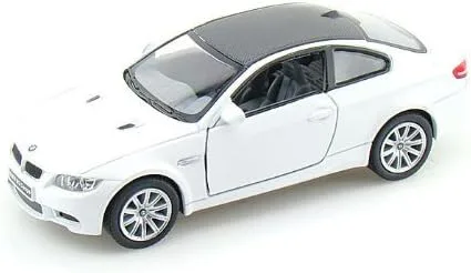 Vista 3 de KiNSMART BMW M3 Coupe 1:36 Escala Modelo Coche de juguete (Plata)