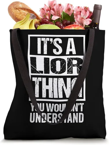 Vista 4 de Its A Lior Thing You Wouldnt Understand First Name Tote Bag