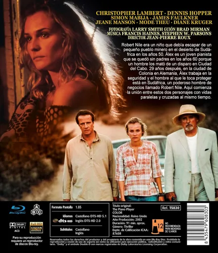 Vista 2 de The Piano Player [ Blu-Ray, Reg.A/B/C Import - Spain ]