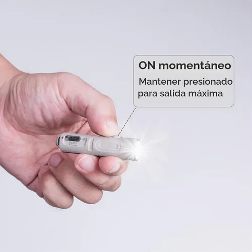 Vista 6 de RovyVon Llavero recargable A3 Pro de 650 lúmenes altos