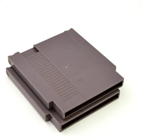 Vista 5 de Ninthseason 2 piezas NES Cartucho Shell para Nintendo NES Games Cartucho con 3 tornillos Phillips (gris)