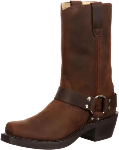 Vista 7 de Durango Botas de arnés de 11" para hombre Marrón desteñido
