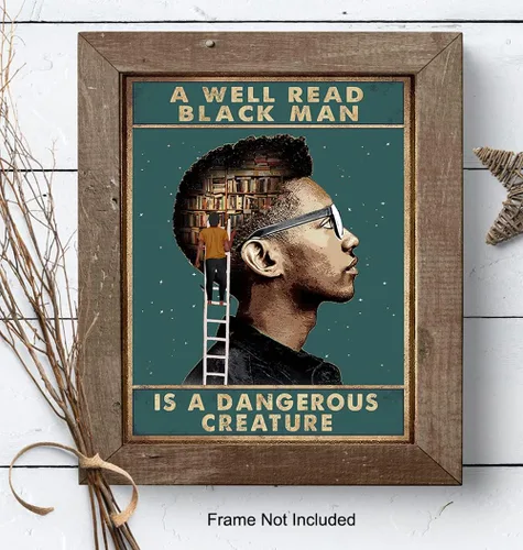 Vista 8 de Black Art - Decoración afroamericana, decoración de aula, citas motivacionales positivas inspiradoras, póster de cultura negra, impresión de pared