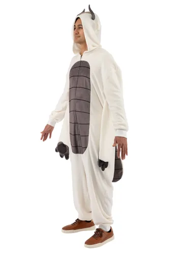 Vista 9 de Disfraz de Onesie de Appa para Adultos de Avatar: The Last Airbender Multicolor
