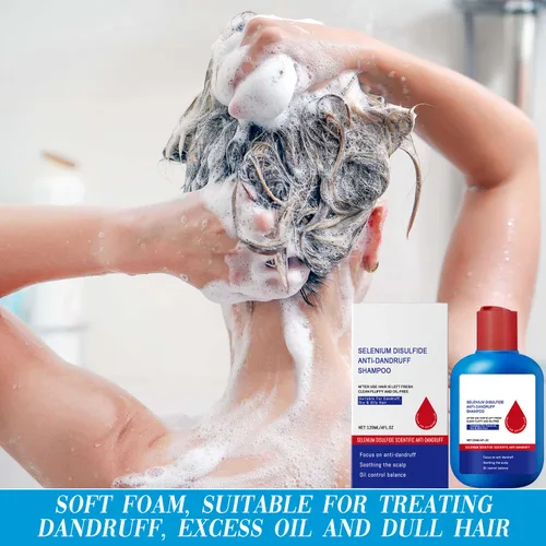 Vista 3 de Champú para el cabello con control de aceite limpiador para el cuero cabelludo, refrescante para el control de aceite, champú limpiador