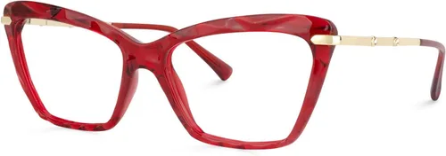 Vista 28 de Zeelool Gafas de bloqueo de luz azul ojo de gato de cristal para mujer Juliet VFP0270