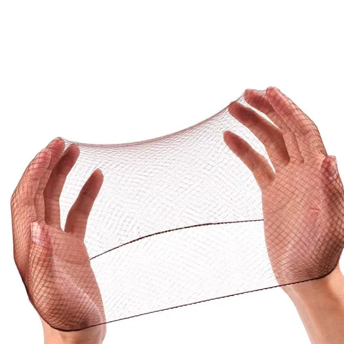 Vista 6 de Smilco Red para el cabello, 100 unidades, redes para el cabello de 22 pulgadas, malla elástica invisible para servicio de alimentos, moño de ballet