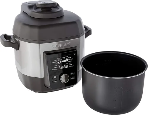 Vista 3 de Cuisinart CPC-900 Multicooker de alta presión de 6 cuartos de galón