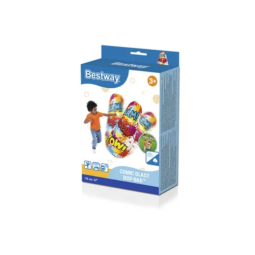 Vista 3 de Bestway Punching Hinchable Comic 119 cm +3 Años Interior y Jardin 52630