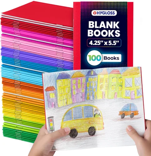 Vista 17 de Hygloss Products Inc., HYG77640. Mini libros luminosos, paquete de 10 unidades de colores varios Colores surtidos