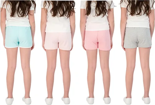 Vista 4 de Star Ride Sweet Butterfly - Pantalones cortos deportivos para niñas, pantalones cortos de yoga con delfín, ropa de entrenamiento para niñas