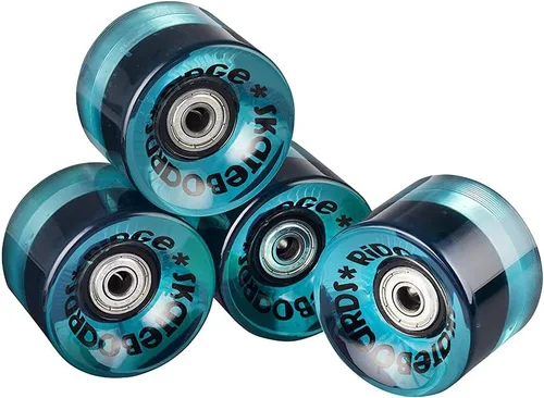 Vista 2 de Ridge Skateboard 55 cm Mini Cruiser Retro Stil in M Rollen Komplett U Fertig Montiert