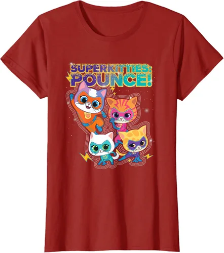 Vista 62 de Disney Junior SuperKitties Pounce! Camiseta de equipo completo, talla S