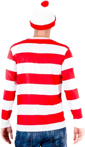 Vista 8 de Dónde está Waldo Deluxe Adult Costume Set