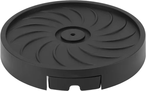 Vista 6 de Rolling Plant Stand, Plastic Round with Hidden Wheels, 2 Pack 10 Inch Detachable Tray for Indoor Outdoor Potted Plants, Movable Planter Dolly for