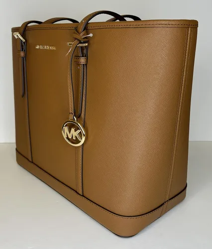 Vista 8 de Michael Kors MICHAEL Michael Kors Jet Set - Bolso de hombro grande TZ de viaje con doble cierre para la muñeca