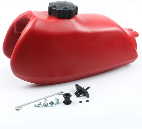 Vista 7 de Nueva Tapa de Combustible de Tanque de Gasolina de Plástico Rojo para Honda ATC70 ATC 70 1972-1985