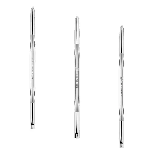 Vista 6 de e.l.f. Cepillo de cejas de doble cara de precisión, cepillo de maquillaje para dar forma, esculpir y rellenar cejas, para una aplicación uniforme