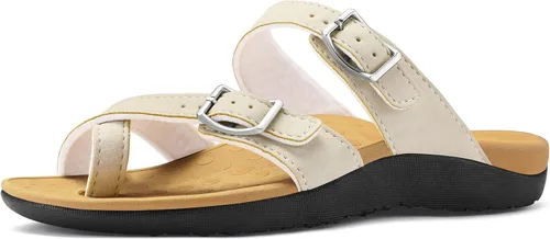 Vista 10 de mysoft Sandalias ortopédicas ajustables para mujer, con soporte de arco, cómodas para caminar y verano