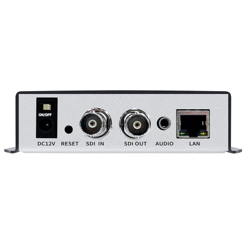Vista 4 de ISEEVY Codificador video H.265 H.264 SDI con protocolos HTTP UDP de RTMP RTMPS SRT RTSP UDP de la ayuda del bucle