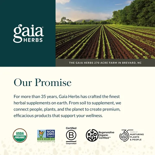 Vista 7 de Gaia Herbs Apoyo a la lactancia - Apoya la producción saludable de leche materna en madres lactantes* - con semillas de fenogreco, semillas