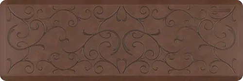 Vista 6 de WellnessMats Bella Collection - Tapete antifatiga de poliuretano, almohadilla de soporte ergonómica para el hogar, cocina, garaje, escritorio de pie