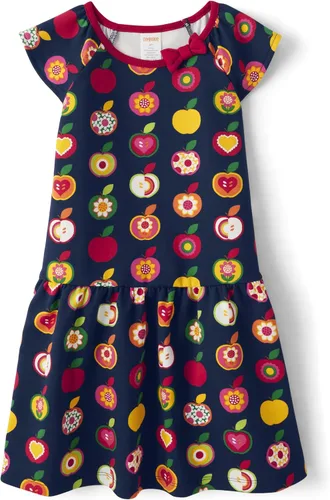 Vista 7 de Gymboree Girls and Toddler Short Sleeve Fit and Flare Dresses Prep School