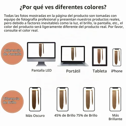Vista 6 de SEIKEA Extensión de cola de caballo con clip alrededor del cabello lacio para mujer (12 pulgadas, negro)
