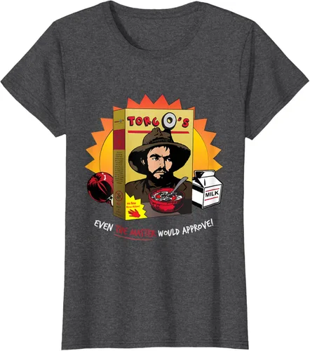 Vista 5 de Torgo Camiseta de película de culto de cereales, Negro, S