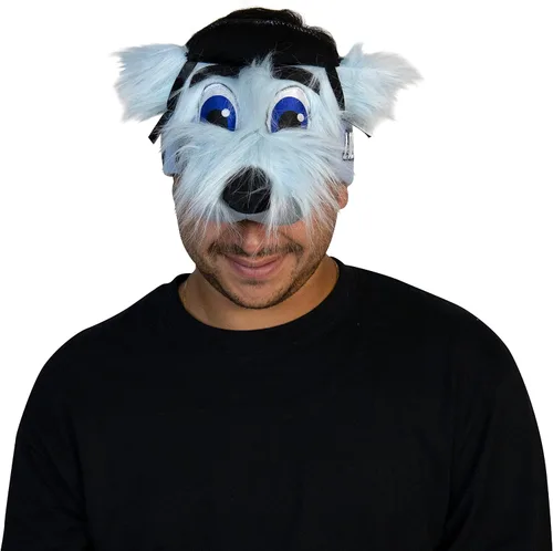Vista 2 de Rasta Imposta Louie Mascot Diadema NHL Hockey sobre hielo St. Louis Blues Sports Fan Gear Equipo para adultos, talla única