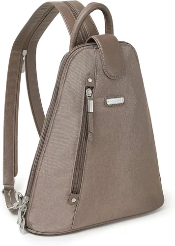 Vista 7 de Baggallini Mochila Metro para mujer con pulsera RFID para teléfono, Portobello Shimmer, talla única
