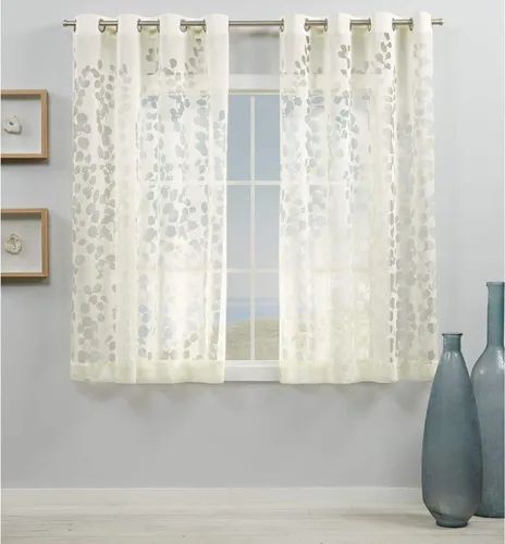 Vista 11 de Par de paneles de cortinas Wilshire Sheer de Exclusive Home Curtains para ventanas