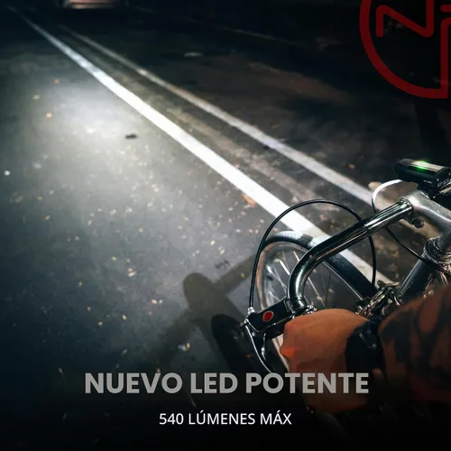 Vista 2 de BX-500 Powerful USB-C Bike Lights Front & Back – New 500 Lumens LED - Bicycle Headlight & Taillight Set – USBC Rechargeable – Waterproof - Safety