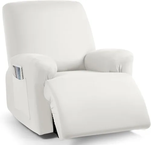 Vista 33 de TAOCOCO Fundas Elásticas para Sillones Reclinables de 3 Piezas Fundas Sólidas para Muebles Funda para Sillón Reclinable Fundas Deslizables