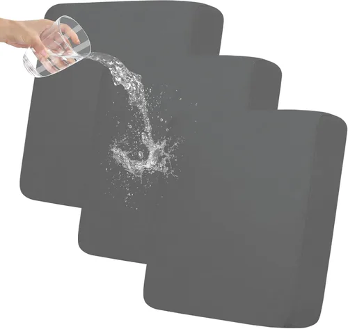 Vista 49 de Easy-Going Funda de cojín 100% impermeable para asiento de sofá, funda de cojín elástica de muebles, para niños, mascotas, cojín de sofá biplaza