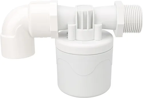 Vista 20 de Baomain Válvula automática de control de nivel de agua, rosca macho de 1/1 pulgada, válvula de flotador de cierre automático, acero inoxidable 304