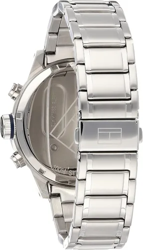 Vista 2 de Reloj de acero inoxidable con brazalete de eslabones para hombre 1791053 de Tommy Hilfiger