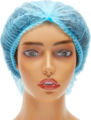Vista 4 de Stockroom Plus Paquete de 200 fundas desechables para el cabello, redes para el cabello de 21 pulgadas para el servicio de alimentos, para cocina