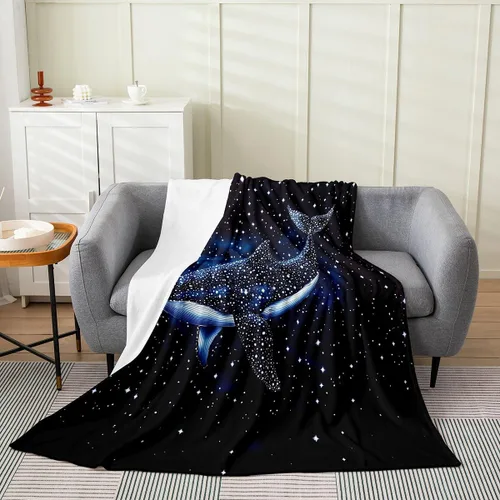 Vista 26 de Erosebridal Hammerhead Shark Flannel Blanket 40x50 Marine Life Fuzzy Plush Throw for Sofa Couch Hammerhead Shark Lover Gifts Ocean Sealife Fleece