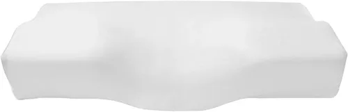 Vista 10 de Funda de almohada de seda para almohada ortopédica para dormir, funda de almohada de seda de morera pura para almohada cervical ergonómica, funda
