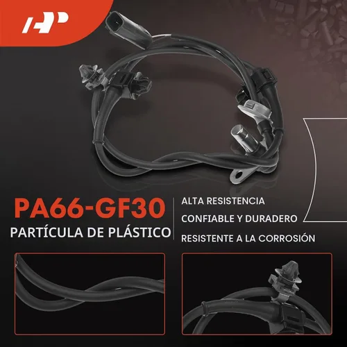 Vista 4 de A-Premium Sensor de velocidad de rueda ABS compatible con modelos Mazda - CX-7 2007-2012, CX-9 2007-2015 - Lado delantero derecho del pasajero