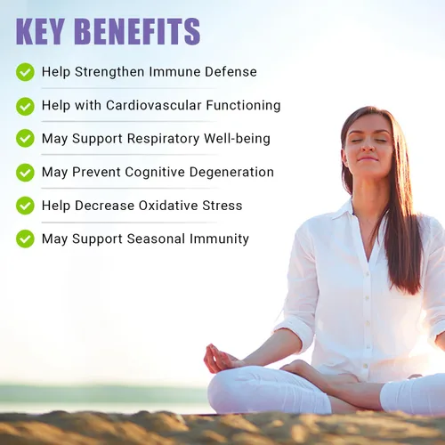 Vista 5 de Ancient Bliss Quercetina con bromelina Quercetina 1000 mg de bromelina 200 mg por porción Apoya el sistema inmunológico, la salud