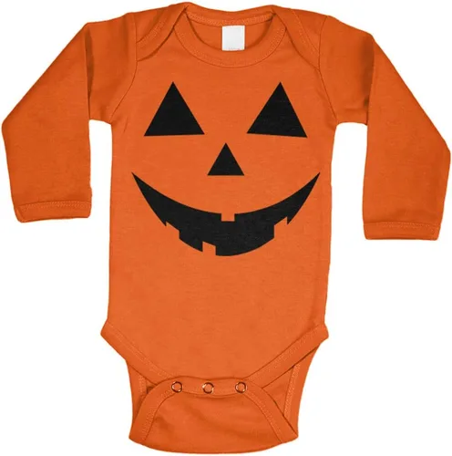 Vista 9 de Tcombo Pumpkin Face - Body Jack O' Lantern Naranja - Cara de calabaza negra