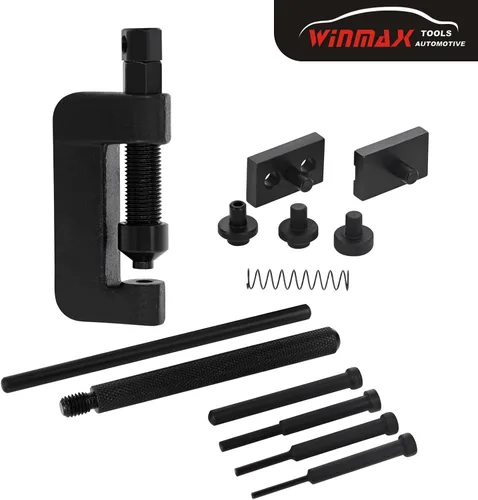 Vista 5 de Kit de herramientas para romper cadenas, 13 piezas para motocicleta y kit de herramientas de reparación de remachado