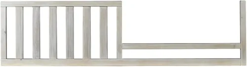 Vista 6 de Riel de seguridad para cama infantil Evolur para cunas convertibles de bebé, riel de madera maciza para conversión de cuna convertible a cama Blanco