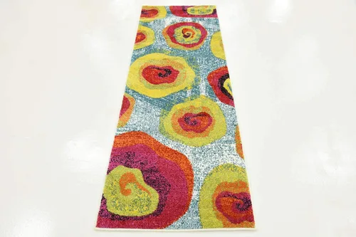 Vista 5 de Unique Loom colección Lyon - Alfombra abstracta y moderna