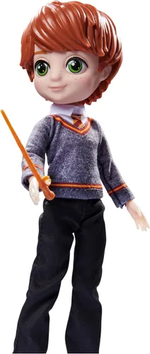 Vista 9 de Wizarding World Harry Potter, muñeco Ron Weasley de 8 pulgadas, juguetes para niños y niñas a partir de 6 años