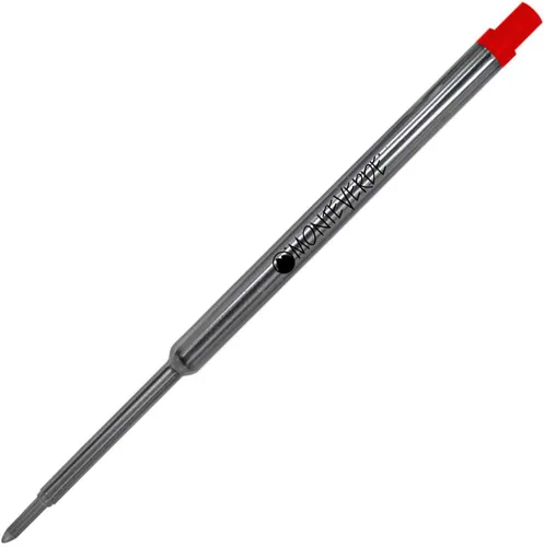 Vista 3 de Monteverde Recambios de bolígrafo suave USA para adaptarse a bolígrafos Waterman, punta media, negro, paquete de 2, rendimiento de escritura suave