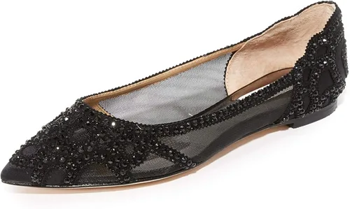 Vista 7 de Badgley Mischka Punta plana Gigi para mujer